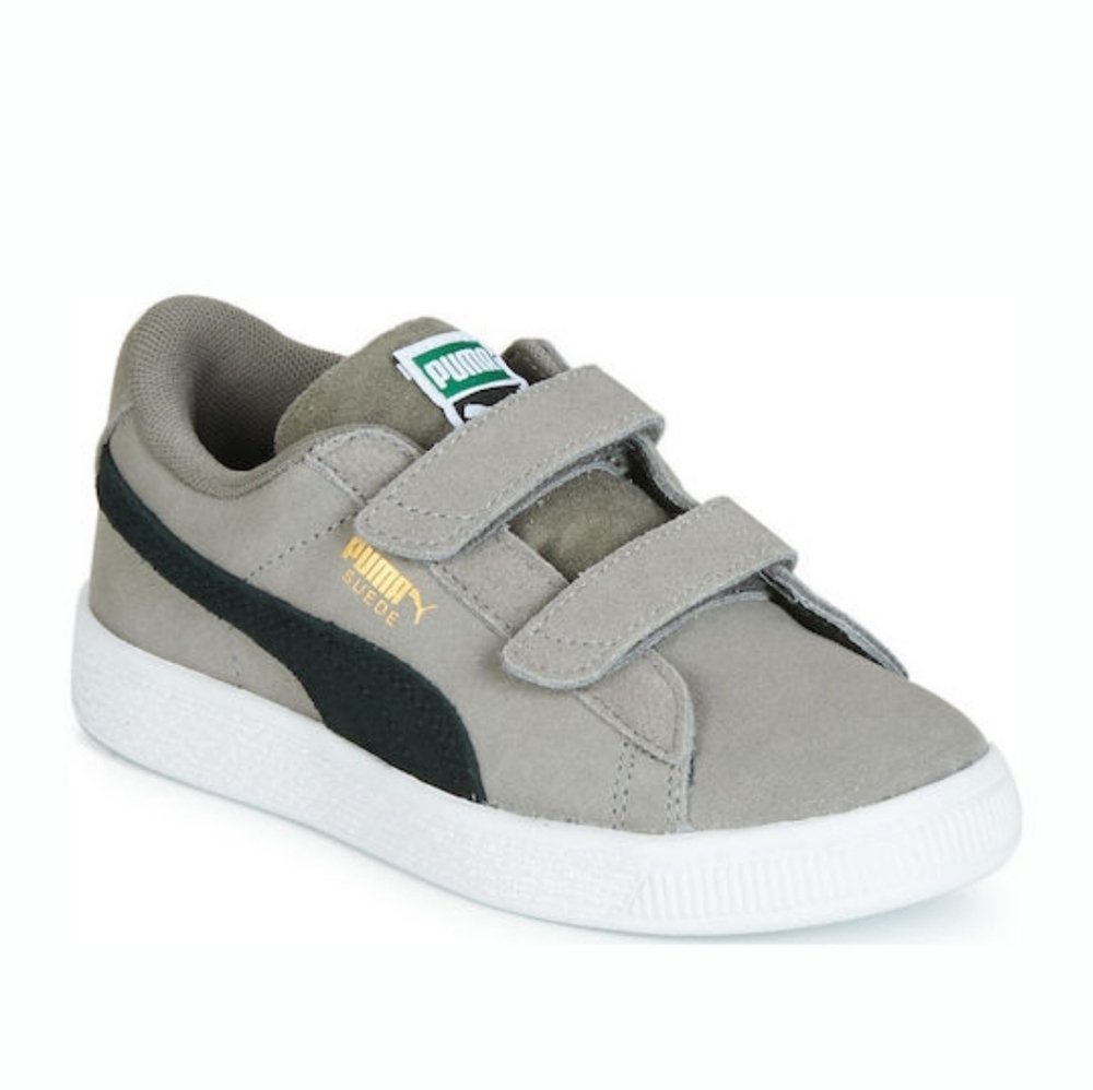 Puma Suede Classic V Infant Charcoal Gray/Puma Black Size 7